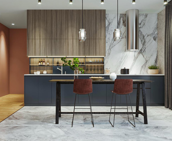 現(xiàn)代簡約風(fēng)格-餐廳酒櫃