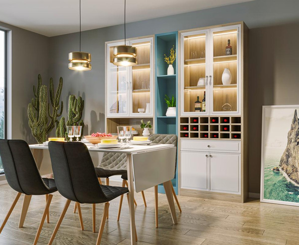 北(běi)歐風(fēng)格-酒櫃